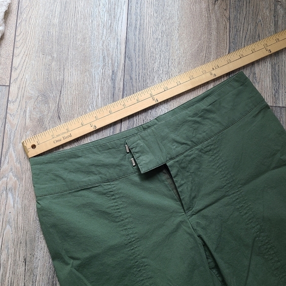 Army Green Pedal Pusher Pants - Picture 6 of 9